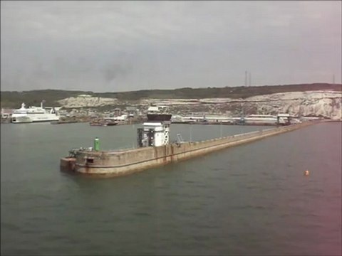Arriving at Dover with the horns