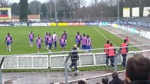 SAS Epinal - Olympique Lyonnais : entrainement des joueurs lyonnais