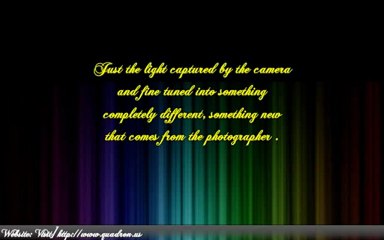 Photography comes of age !