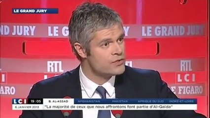 06/01/13 LCI, Laurent Wauquiez très remonté contre Vincent Peillon, Najat, et Mariage Gay