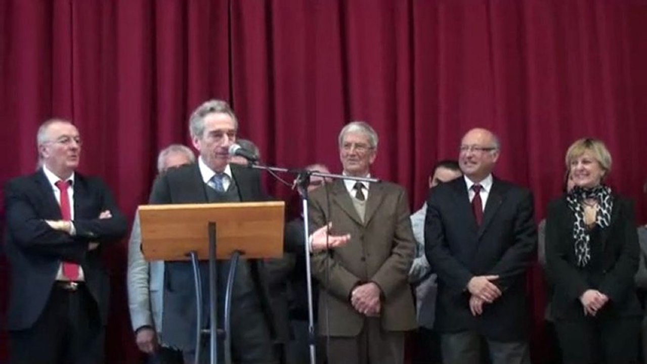 Voeux Patrick LABAUNE (Larnage, 6 janvier 2013)