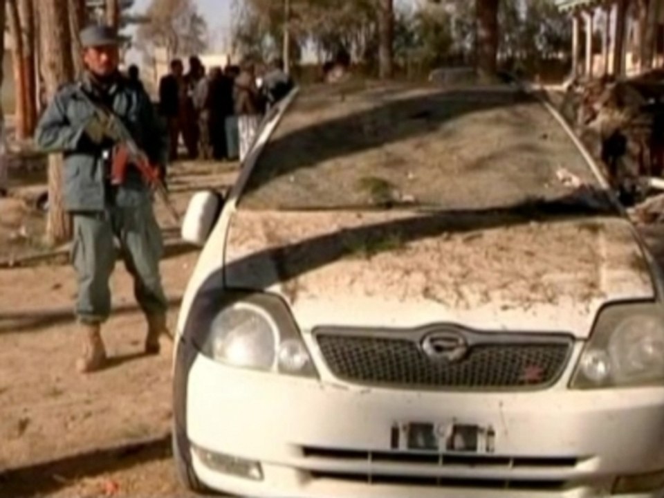 Double suicide attack kills four in Afghan south