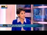 Najat Vallaud-Belkacem invitée de BFM Politique