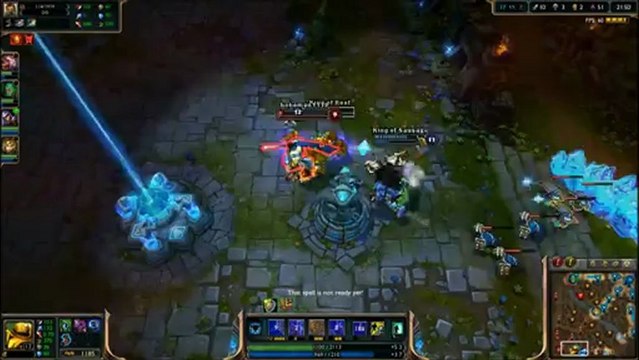 Blitz et Alistar s'éclatent au bot - League of legends - team-aaa.com