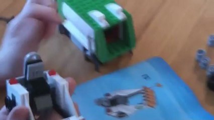 Lego Garbage Truck walk through Part 2