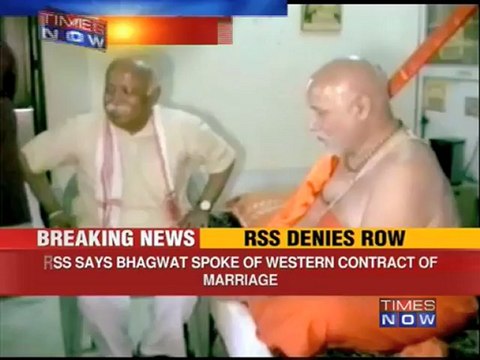 RSS clarifies Bhagwat's comment