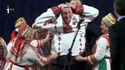 Gérard Depardieu accueilli tel un tsar