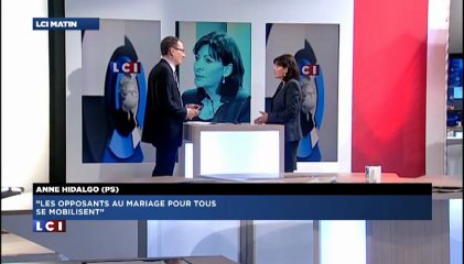 Anne Hidalgo, invitée politique de LCI Matin, le 07/01/12