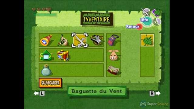 Soluce Zelda Wind Waker : L’île aux Forêts - Départ vers les Bois Défendus