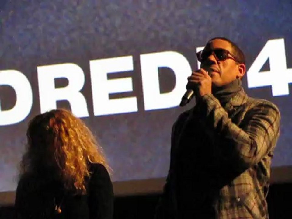 JoeyStarr présente le film "Max" au Cinespace de Beauvais