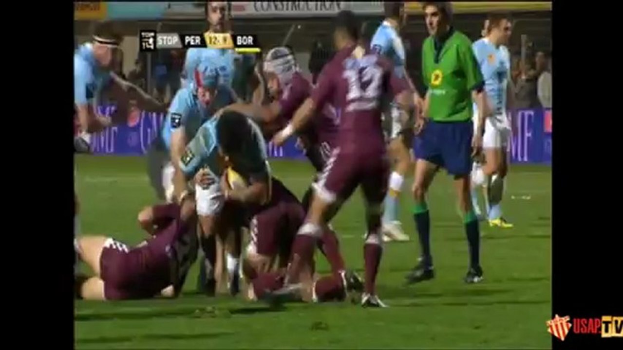 15ème journée de Top 14 : USAP vs UBB