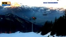 Haute-Savoie : des skieurs bloqués près de deux heures sur un télésiège