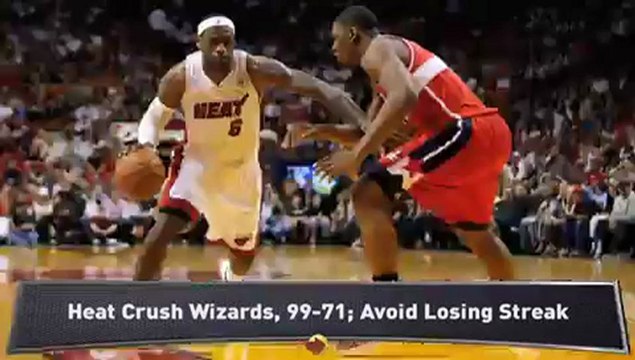 Thunder Drop Raptors; LeBron Powers Heat