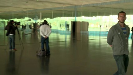 Daniel Buren Expo Pompidou