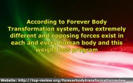 Forever Body Transformation Reviews  What is Forever Body Transformation?