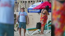 Director Danny Boyle Holidays With Actress Rosario Dawson