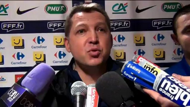 Coupe de France - Dabrowski : ''Des mecs qui bossent 35 heures par semaine...''