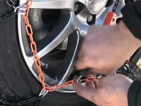 POLAIRE XK9 : passanger car snow Chain removing - Chaine à neige tourisme démontage