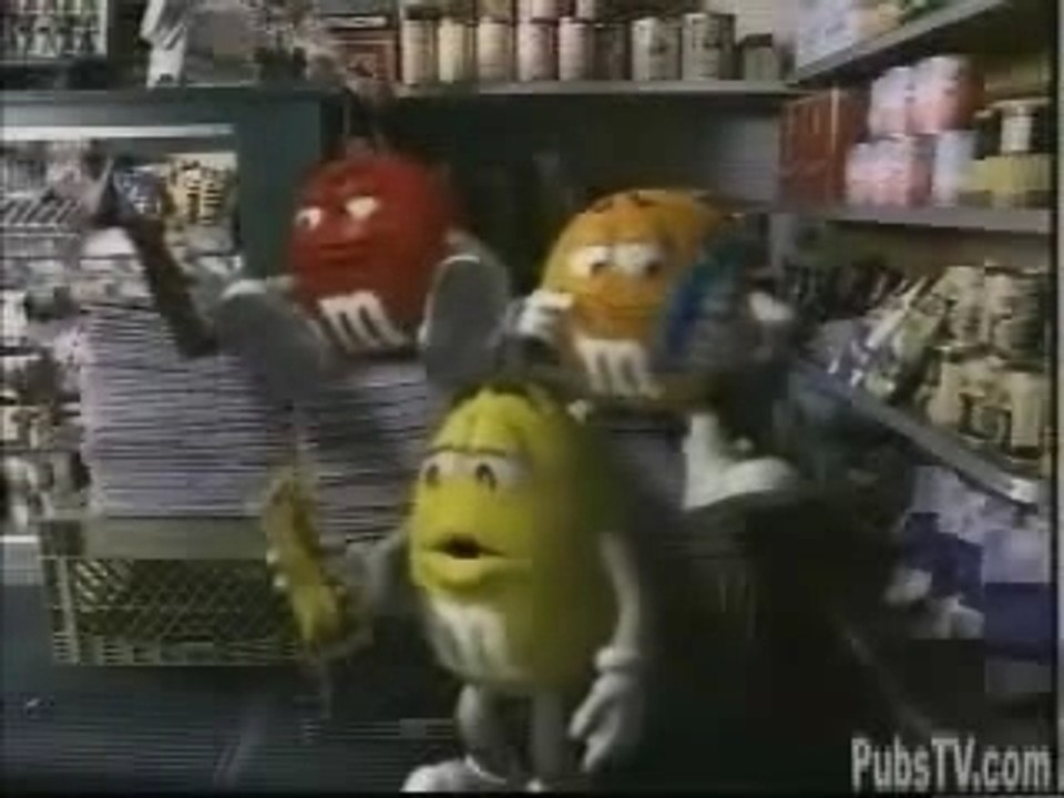 Pub americaine m&m's