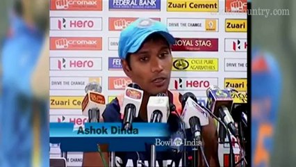 Zaheer Khan has been a brilliant mentor, feels Ashok Dinda.mp4