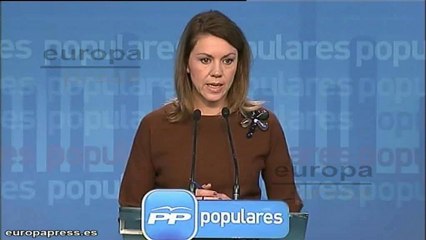 Cospedal: "La actitud de Mas es ruin"