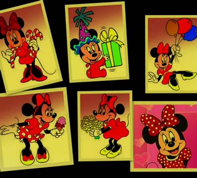 Cartoon - Minnie Mouse Celebrating Birthday.mp4