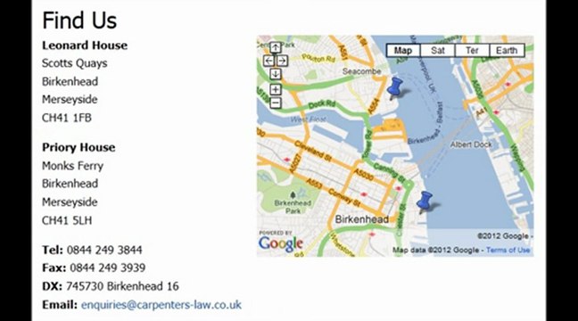 Carpenters Solicitors - Advice and indo