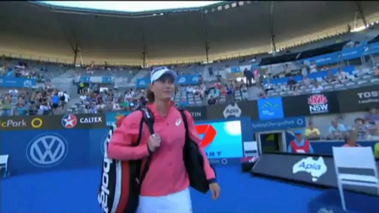 Sydney: stosur scheitert überraschend in runde 1