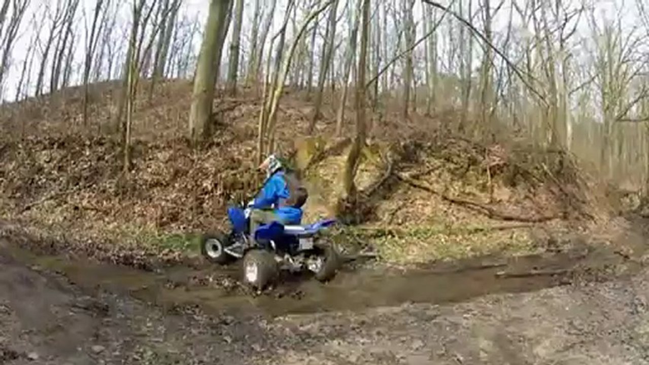 2012-03-24 , Premiere sortie avec Didier, première chute pour Greg