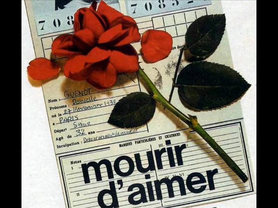 Mourir d'aimer.