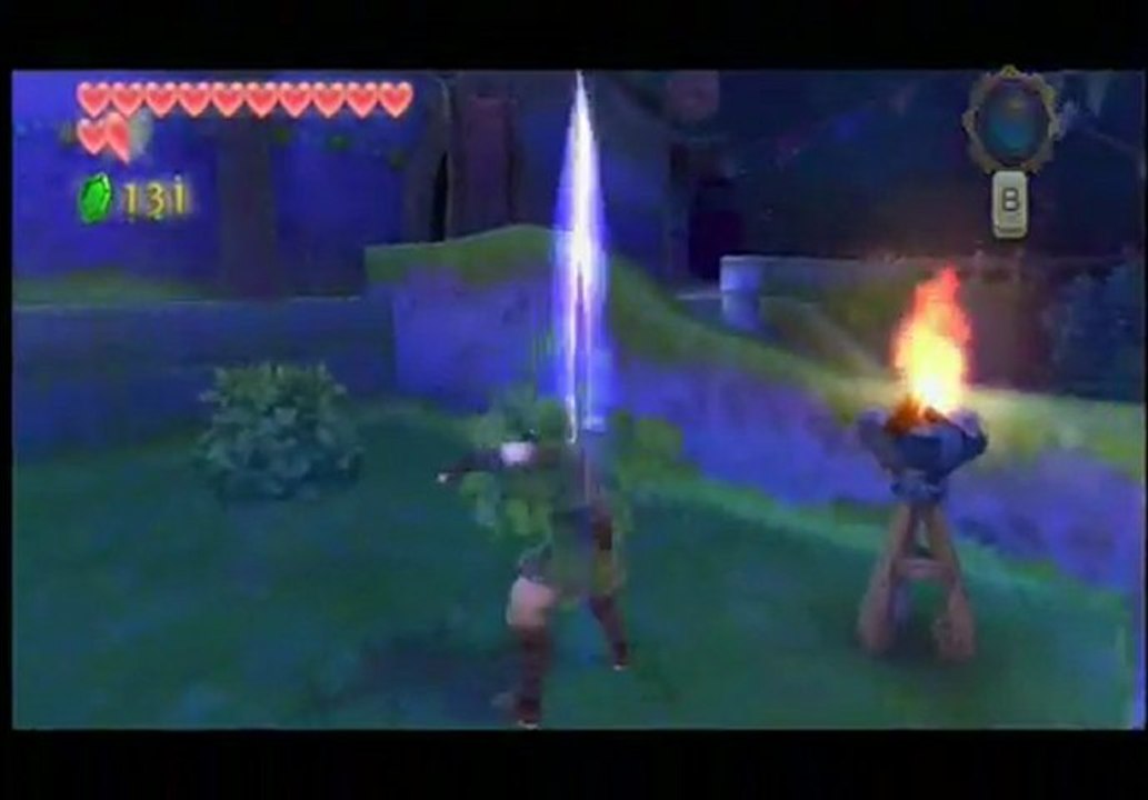 zelda skyward sword 11-annexe + 2ème raté de vidéo + TRIFOOORCE !!!