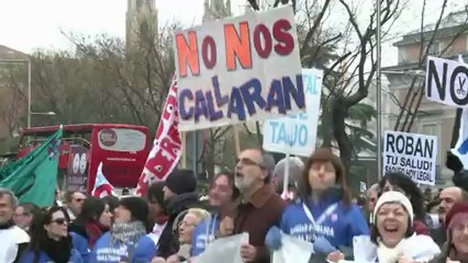 Madrid doctors launch fresh protest at crisis reforms