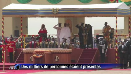 Ghana: le président Mahama investi, l'opposition boycotte