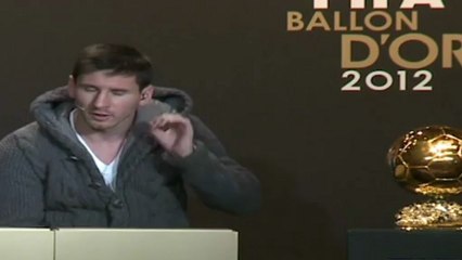 Messi: "Non é stato il mio anno migliore"