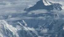 High peaks of Nepal as seen from the air.flv