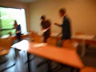 In die Ratte gefallen