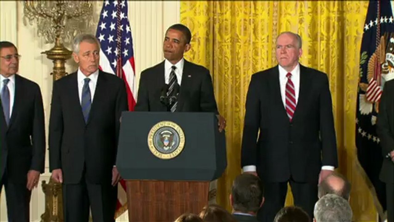 Obama nomme Hagel au Pentagone, Brennan à la CIA