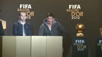 FIFA Ballon D'Or - Messi refuse la compétition avec Ronaldo