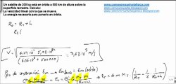 Fisica satelites artificiales calcular velocidad  y energia  ponerlo en orbita