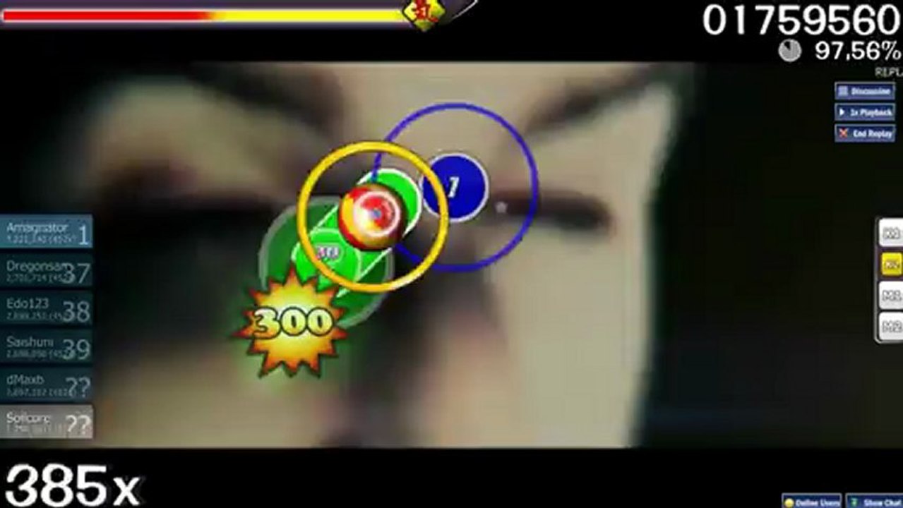 osu! Pendulum - Watercolour [N] [HD]