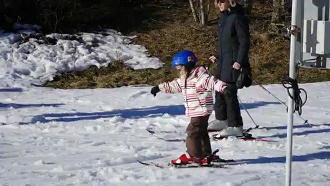 Début de Ski Léa