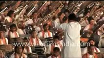 Massed sitar recital in New Delhi