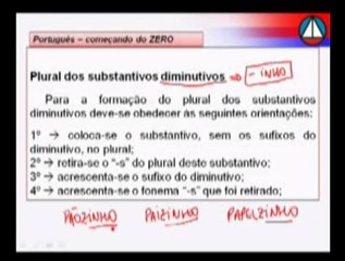 Aula 01.4 - Nocoes essenciais em morfologia sobre os substantivos