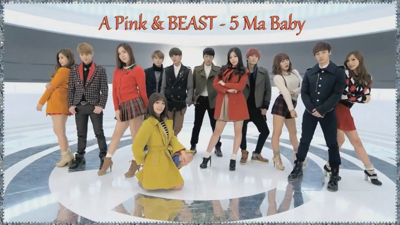 A Pink & BEAST - 5 Ma Baby Full HD k-pop [german sub]