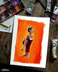 Réalisation d'une Peinture  en 24 étapes - sebrieu