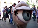Giant Human Body Parts Wow Crowds In Chile