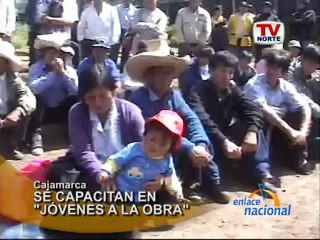 Cajamarca Programa jovenes a la obra capacita para mercado laboral