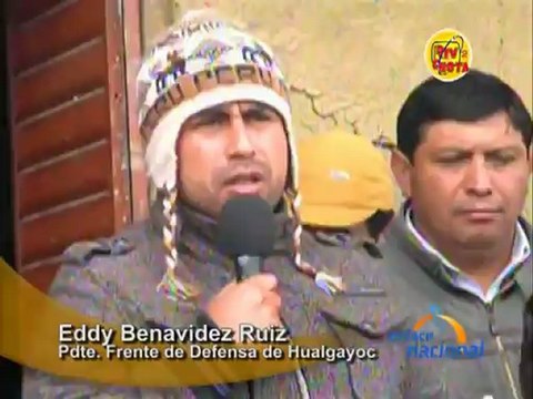 Cajamarca Anuncian retomar protestas contra Conga en Hualgayoc