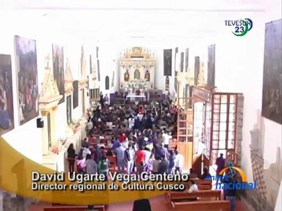 Cusco Entregan templo restaurado de Santa Ana a feligreses cusquenos