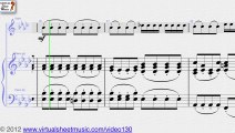 Antonio Vivaldi's Concerto “Winter” from Four Seasons Allegro non molto sheet music - Video Score